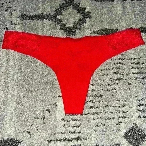 Victoria Secret Cheeky/Thong Lace underwear bundle (4 pairs) size medium NWOT - Picture 1 of 8